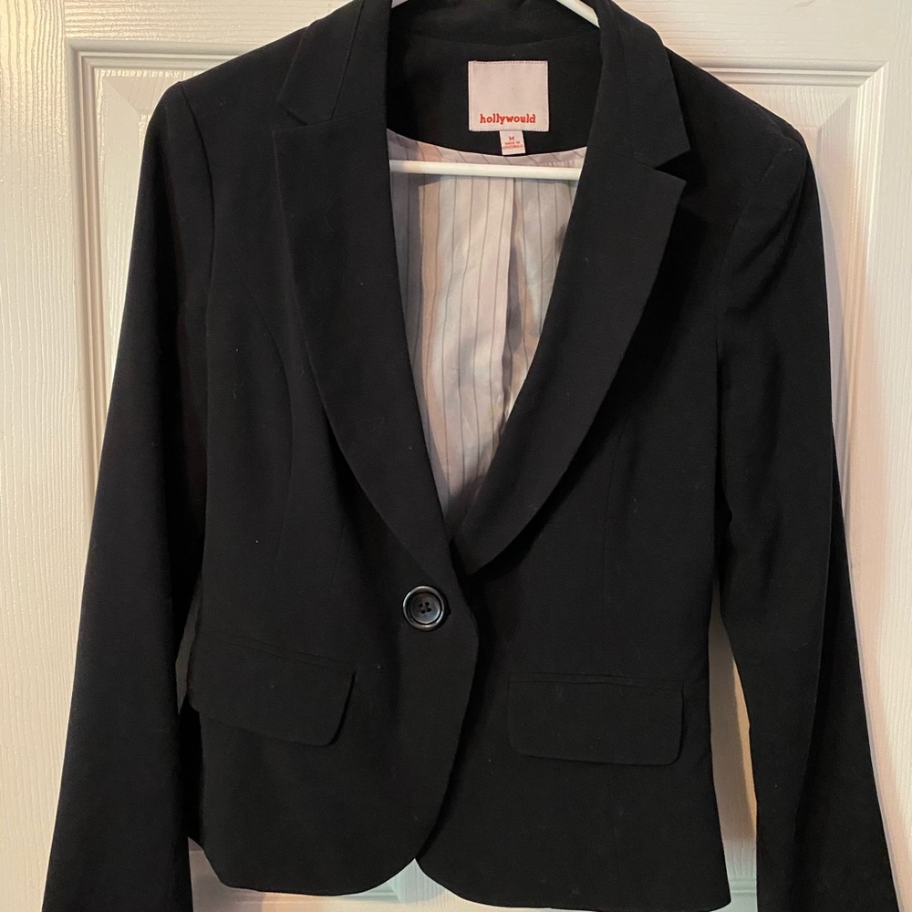 Black blazer